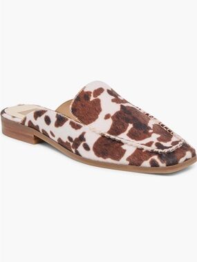 NEW Dolce Vita Brevyn Mule in Cocoa Fsux Fur